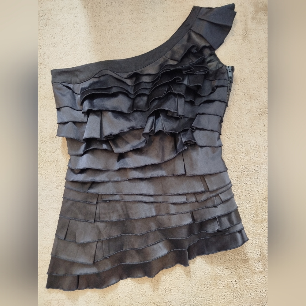 Rock & Republic One-Shoulder Blouse